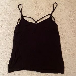 American Eagle Tank Top Size Small, Black